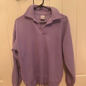 Oversized 3/4 tna button up